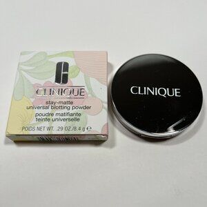 Clinique Stay Matte Universal Blotting Powder Full Regular Standard Size